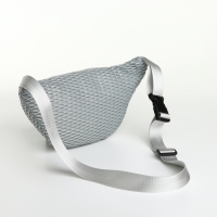 Поясная сумка на молнии, цвет серый Поясная сумка на молнии, цвет серый