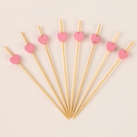 Шпажки &laquo;Сердечки&raquo;, набор 24 шт.