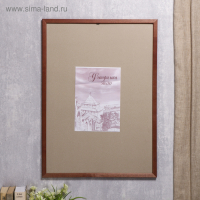 Фоторамка сосна с24 коричневая 50х70 см (пластиковый экран) Фоторамка сосна с24 коричневая 50х70 см (пластиковый экран)