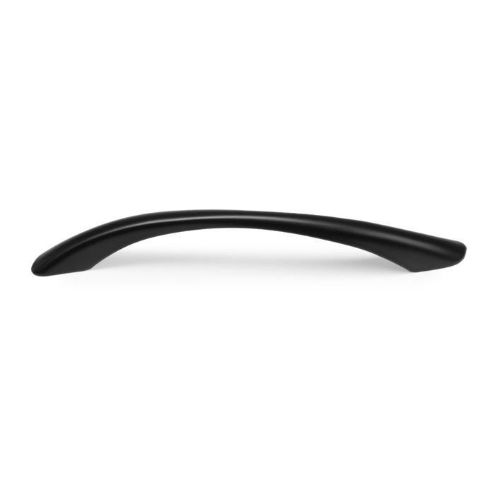 Ручка скоба (мод.8611-128), м/о 128 мм, цвет черный