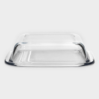 Форма из жаропрочного стекла для запекания квадратная Доляна &laquo;Лазанья&raquo;, 1,6 л, 24,7&times;22&times;5,2 см