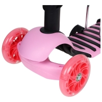 Самокат 5 в 1 GRAFFITI, колёса световые PU 120/80 мм Самокат 5 в 1 GRAFFITI, колёса световые PU 120/80 мм