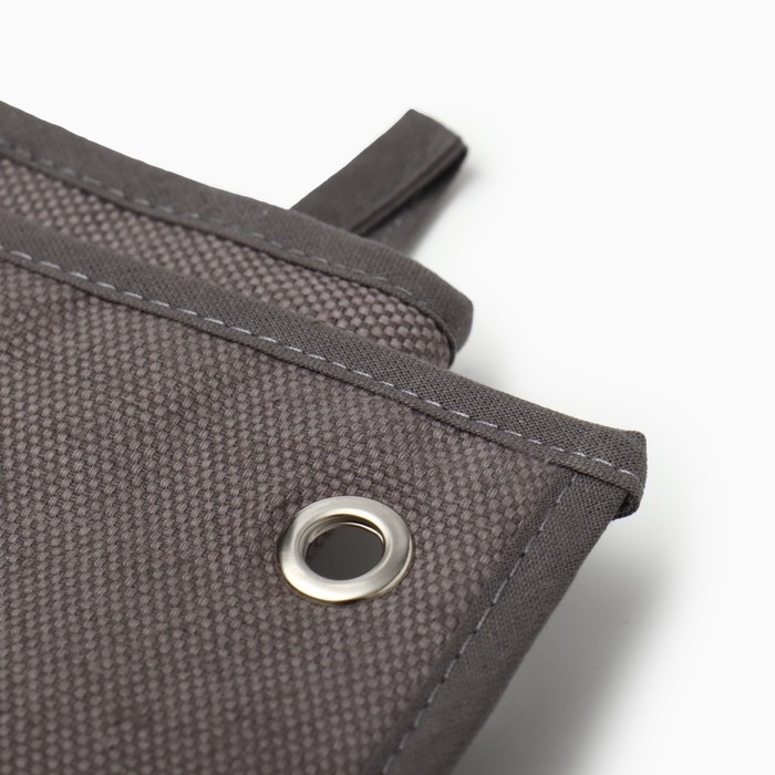 Набор кух. Freedom grey варежка 20х28см, прихватка 17х17см, 56%лён,44%хл