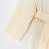 Халат махровый детский "Единорог", р-р 28, цв.молочный 340 г/м2 хл.100% с AIRO Халат махровый детский "Единорог", р-р 28, цв.молочный 340 г/м2 хл.100% с AIRO