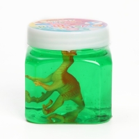 Лизун - слайм &laquo;Животные&raquo;, твёрдый, с игрушкой внутри, цвета МИКС