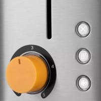 Тостер Kitfort КТ-6201, 850 Вт, 5 режимов прожарки, 2 тоста, металлик Тостер Kitfort КТ-6201, 850 Вт, 5 режимов прожарки, 2 тоста, металлик