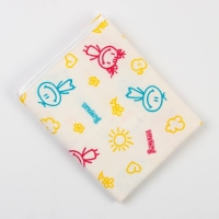 Клеенка подкладная 48х68 см., Ткань/ПВХ, с окантовкой, с рисунком Клеенка подкладная 48х68 см., Ткань/ПВХ, с окантовкой, с рисунком