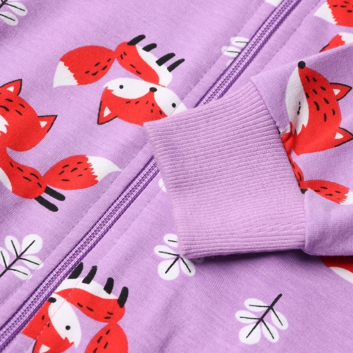 Толстовка для девочки, цвет сиреневый, рост 86 см