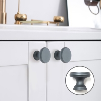 Ручка кнопка CAPPIO PK321, d=24 мм, цвет графит Ручка кнопка CAPPIO PK321, d=24 мм, цвет графит