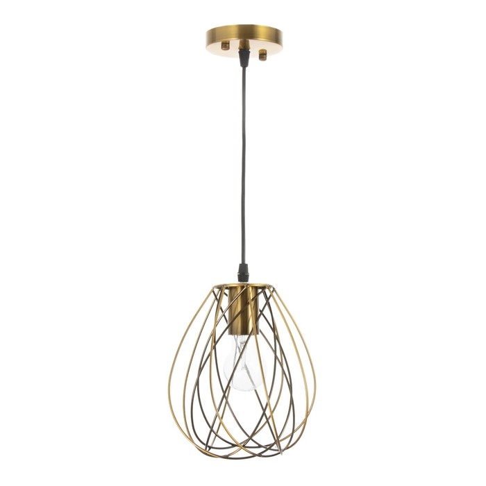 Светильник BayerLux Светильник BayerLux "Бигли" Е27 40Вт золото 18х18х20-120см