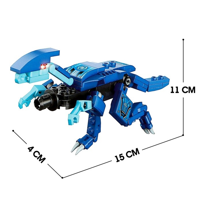 Конструктор Динобот &laquo;Вождь Тираннозавр&raquo;, 6 видов, МИКС