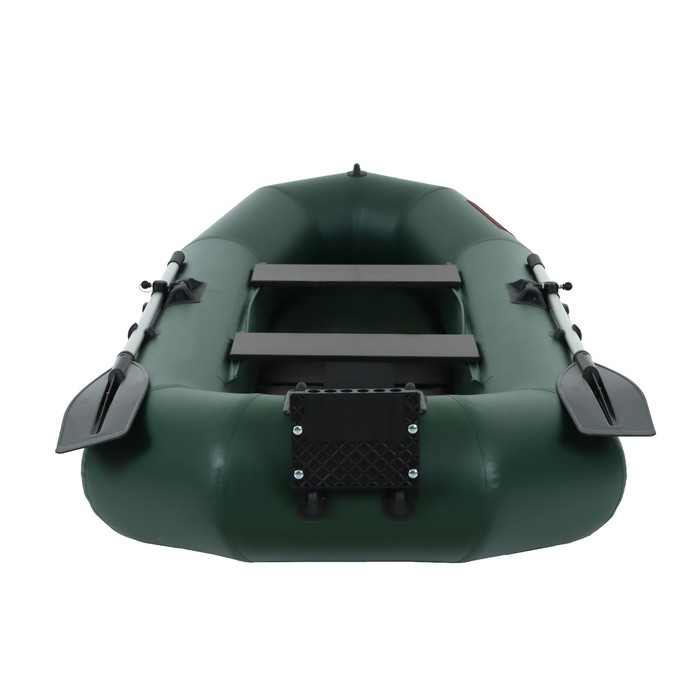 Лодка YUGANA R-260 PC ТР, реечная слань+транец, цвет олива Лодка YUGANA R-260 PC ТР, реечная слань+транец, цвет олива