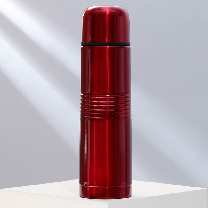Термос Mode Forrest, рельефный, 500 мл, красный, сохраняет тепло 10-12 ч Термос Mode Forrest, рельефный, 500 мл, красный, сохраняет тепло 10-12 ч