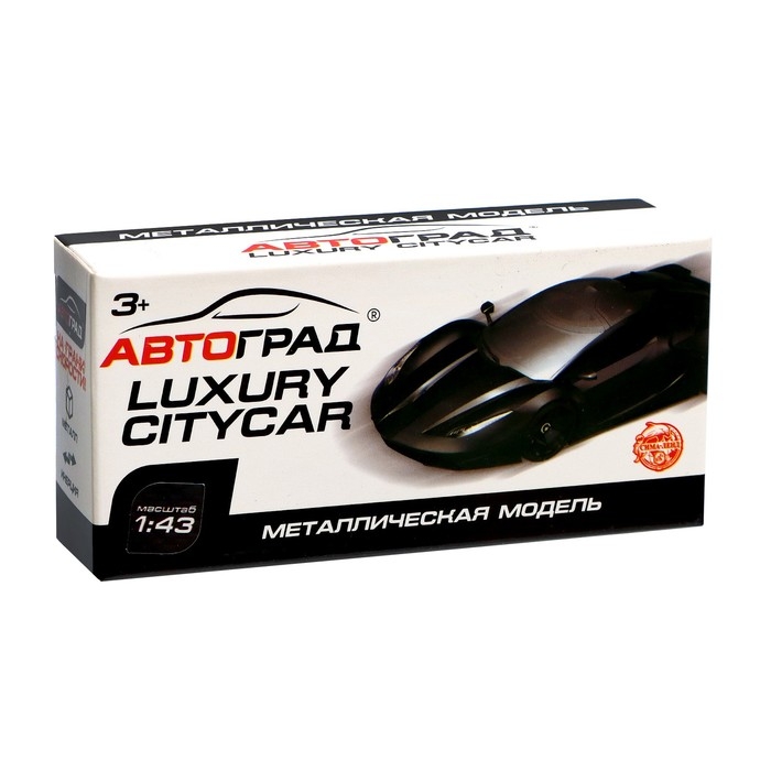 Машина металлическая &laquo;Суперкар&raquo;, инерционная, масштаб 1:43, цвет голубой