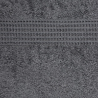 Полотенце махровое Love Life "Пассат" 70*140 см, темно-серый, 100% хл, 450 гр/м2