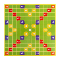 Настольная игра на эрудицию &laquo;Игра в слова&raquo;: скрабл, поле, подставки, мешок, буквы, 2-4 игрока, 5+