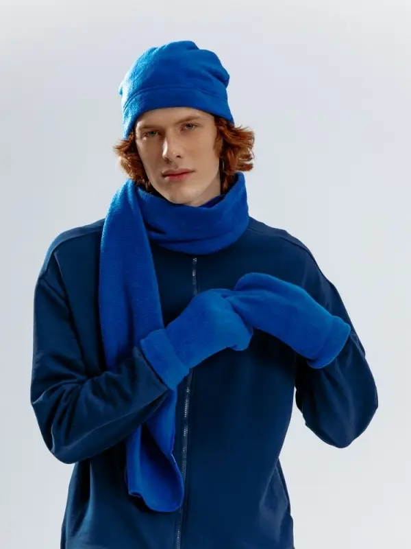 Варежки Fleecy, ярко-синие Варежки Fleecy, ярко-синие