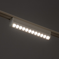 Светильник трековый SLIM "Книжка-22" LED 12Вт 3000K-6000К 48V CRI90 белый 3,2х3,8х22,8см Светильник трековый SLIM "Книжка-22" LED 12Вт 3000K-6000К 48V CRI90 белый 3,2х3,8х22,8см