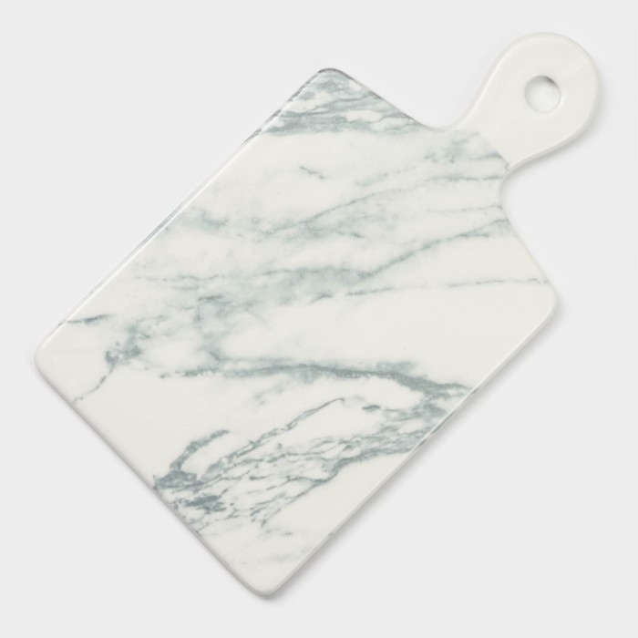 Блюдо фарфоровое для подачи Magistro Real Marble, 25×14 см Блюдо фарфоровое для подачи Magistro Real Marble, 25×14 см