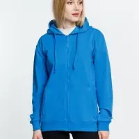 Толстовка на молнии с капюшоном Siverga 2.0, бирюзовая, размер XXL