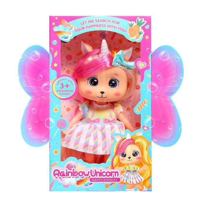 Кукла &laquo;Радужный единорог&raquo;, МИКС