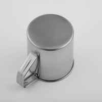 Кружка из нержавеющей стали Доляна &laquo;Индия&raquo;, 330 мл, d=7,8 см