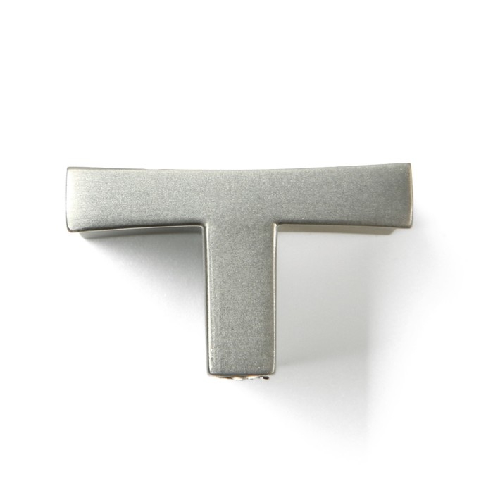 Ручка мебельная CAPPIO RT201, цвет сатиновый серый Ручка мебельная CAPPIO RT201, цвет сатиновый серый