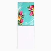 Блокнот А5 на гребне 40 листов "8 Марта" Блокнот А5 на гребне 40 листов "8 Марта"