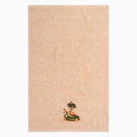 Набор в мешочке Этель "Тangerine mood": полотенце 35х60см, тёрка 7,7х3,7х3см