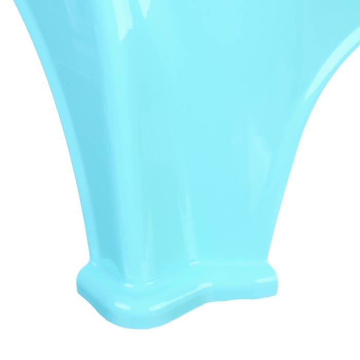 Горшок детский &laquo;Утенок&raquo; с крышкой, светло-бирюзовый / белый 310х295х280мм