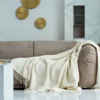 Плед &laquo;Онега XL&raquo;, бежевый