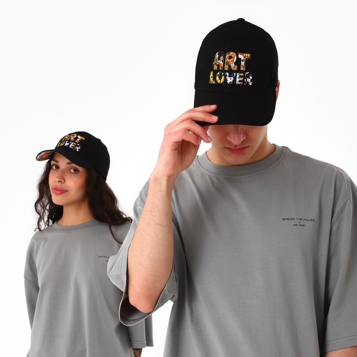 Кепка мужская Art Lover, цвет чёрный Кепка мужская Art Lover, цвет чёрный