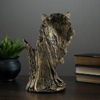 Подставка под бутылку "Волк" бронза 14х16х25см Подставка под бутылку "Волк" бронза 14х16х25см