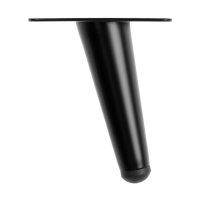 Опора мебельная CAPPIO OP07,h=100мм,толщ площ 1,8, цвет матовый черный Опора мебельная CAPPIO OP07,h=100мм,толщ площ 1,8, цвет матовый черный