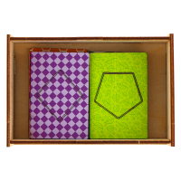 Деревянные карточки &laquo;Фигуры&raquo; набор 15 карточек: 5,5 х 8,3 см