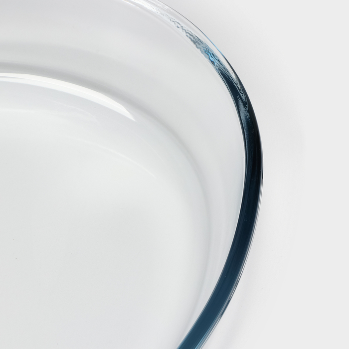 Форма стеклянная овальная для СВЧ Borcam, без крышки Форма стеклянная овальная для СВЧ Borcam, без крышки