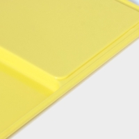 Доска разделочная с лотком Доляна &laquo;Симплекс&raquo;, 43&times;22&times;2 см, цвет МИКС