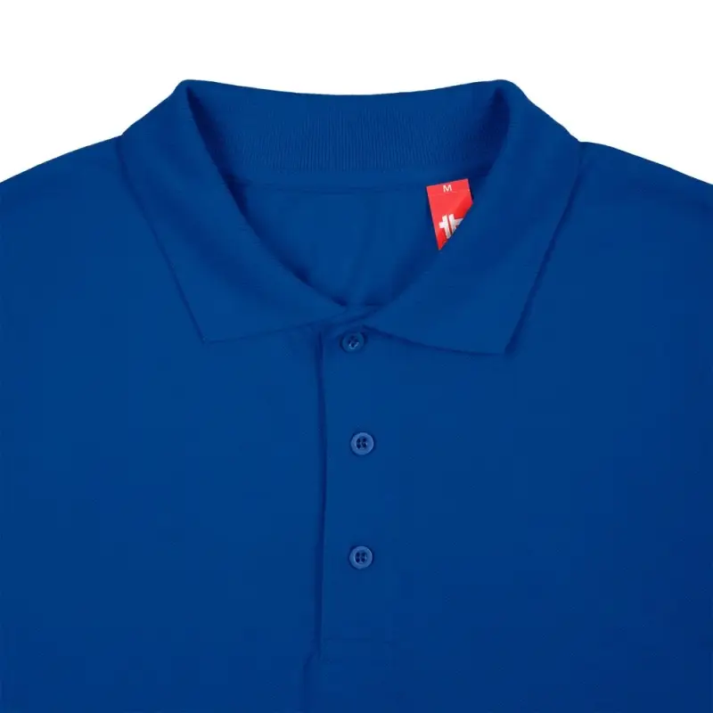 Рубашка поло мужская Adam, ярко-синяя, размер S