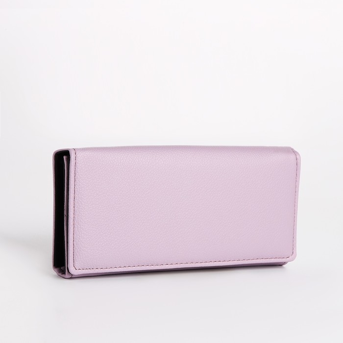 Кошелёк женский на магните, цвет сиреневый Кошелёк женский на магните, цвет сиреневый