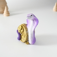 Копилка полистоун "Кобра с монетой" МИКС 8,5х6,5х10,5 см Копилка полистоун "Кобра с монетой" МИКС 8,5х6,5х10,5 см