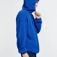 Анорак флисовый унисекс Fliska, ярко-синий, размер M/L