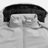 Куртка-парка унисекс Sfera, светло-серая, размер S
