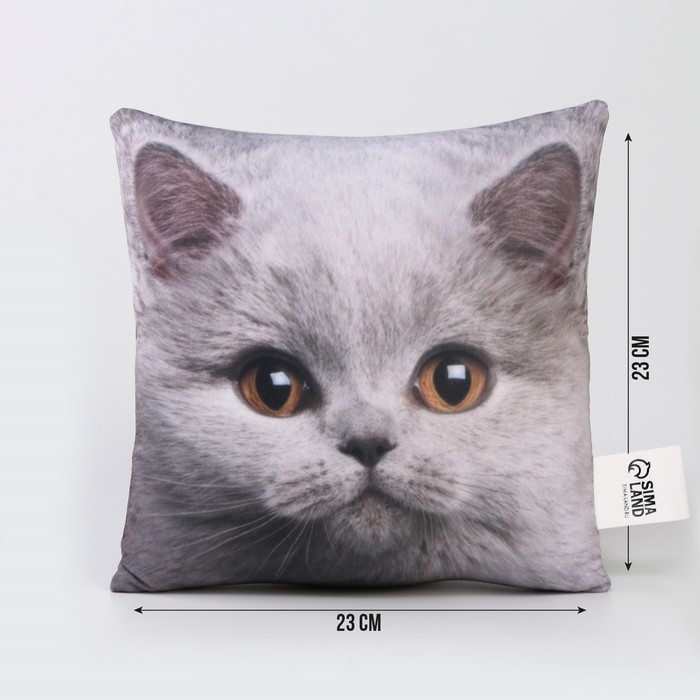 Подушка антистресс, кот "Британец"