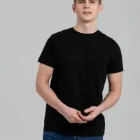 Футболка T-bolka 160 Original черная, размер XXS