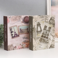 Фотоальбом на 100 фото 15х20 см "Винтажные фотографии"  МИКС 5х17,5х23 см