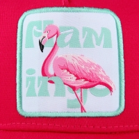 Кепка женская «Фламинго», цвет фуксия, р-р 56 Кепка женская «Фламинго», цвет фуксия, р-р 56