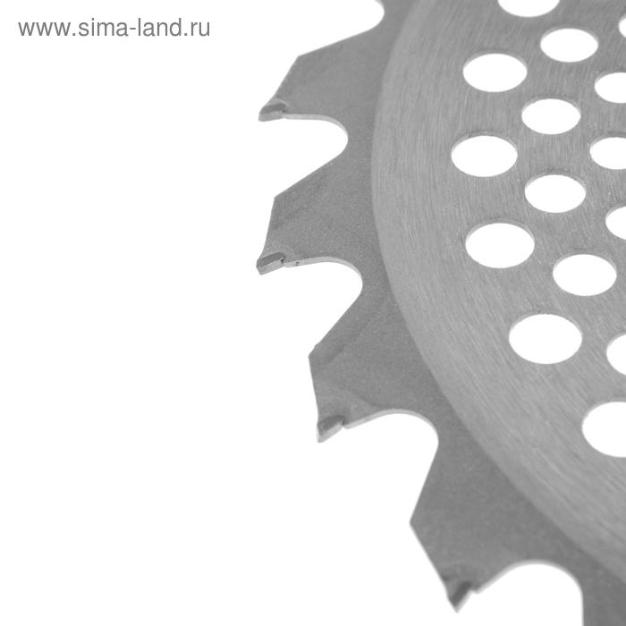 Нож для триммера ТУНДРА, 255 х 25.4 мм, 24 зуба Нож для триммера ТУНДРА, 255 х 25.4 мм, 24 зуба