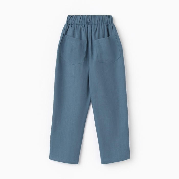 Брюки для мальчика KAFTAN Linen, р. 30 (98-104), синий