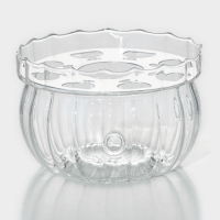 Подставка стеклянная для подогрева Доляна «Диана», 13×9 см Подставка стеклянная для подогрева Доляна «Диана», 13×9 см