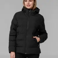 Куртка с подогревом Thermalli Everest, черная, размер S